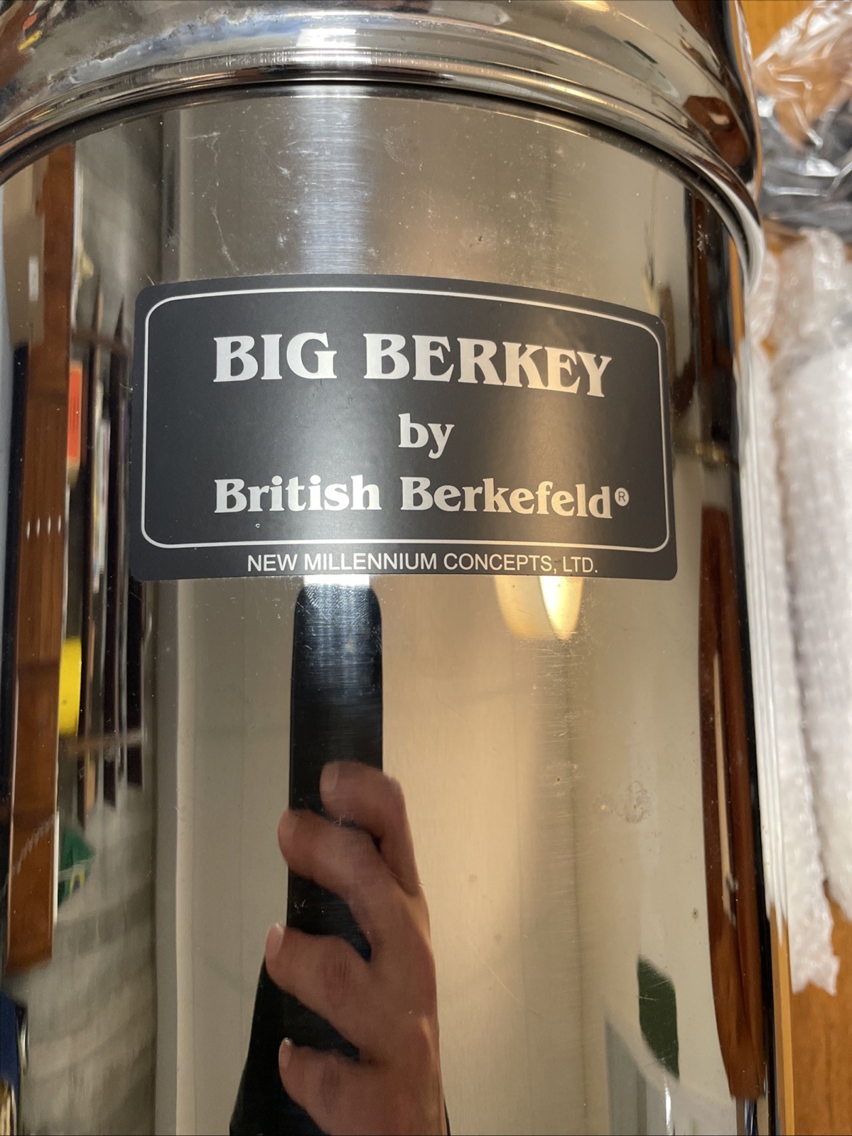 Big Berkey SS Water Filter 2.25 Gallon Stainless System British Berkefeld