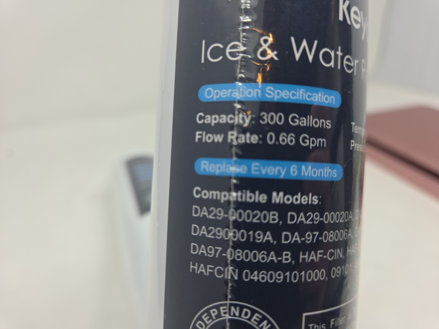 Lot of 2 Compatible For 469101 DA29-00020B Refrigerator Water Filter Replacement