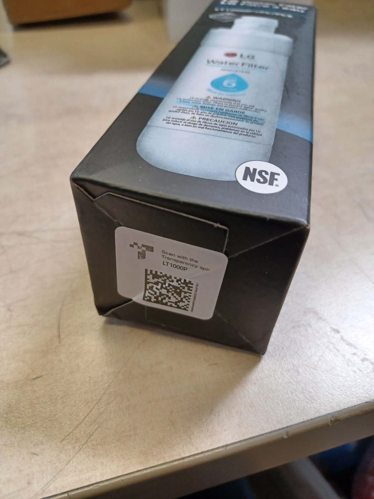LG Water LT1000P PC/PCS Genuine Filter NSF