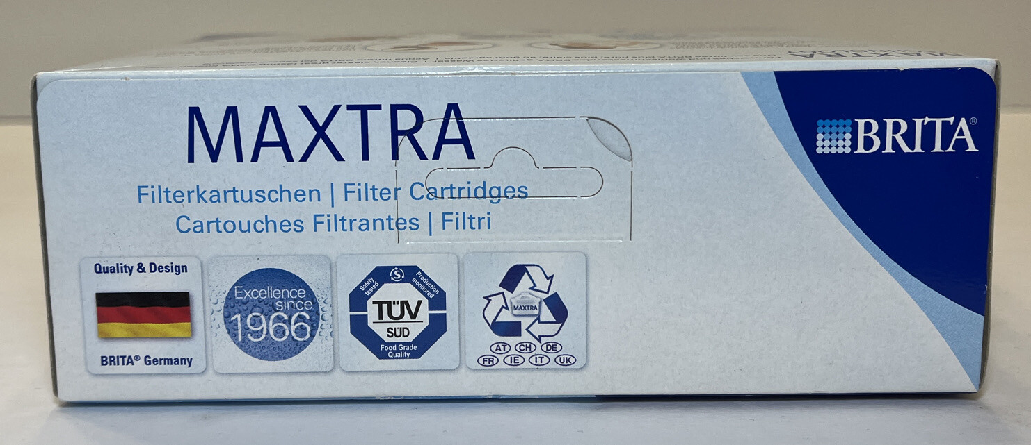 (2) 2 Packs for BRITA MAXTRA Water Filter Jug Replacement Carbon Water Filter