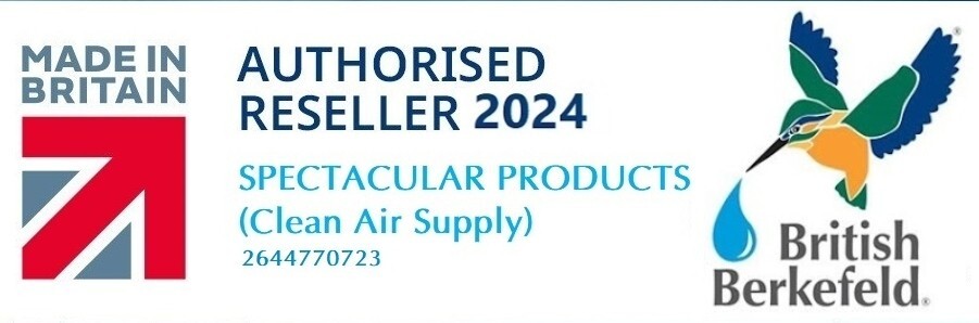 British Berkefeld Super Sterasyl Ceramic Filter Fits Big Travel Royal Berkey 2PK