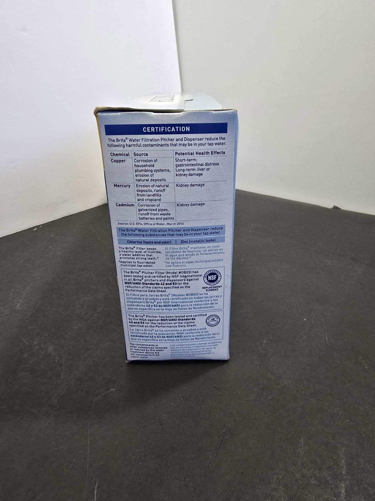 BRITA Standard Replacement Filters BRAND NEW. 5 In Box +2