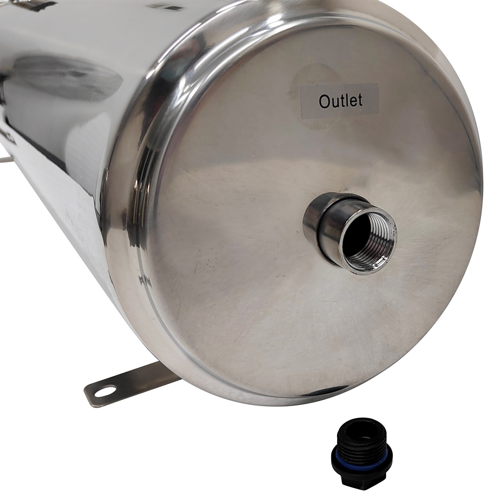 PVDF Ultrafiltration Membrane Filter 304 Stainless Steel Housing 0.01μm 8000L/h