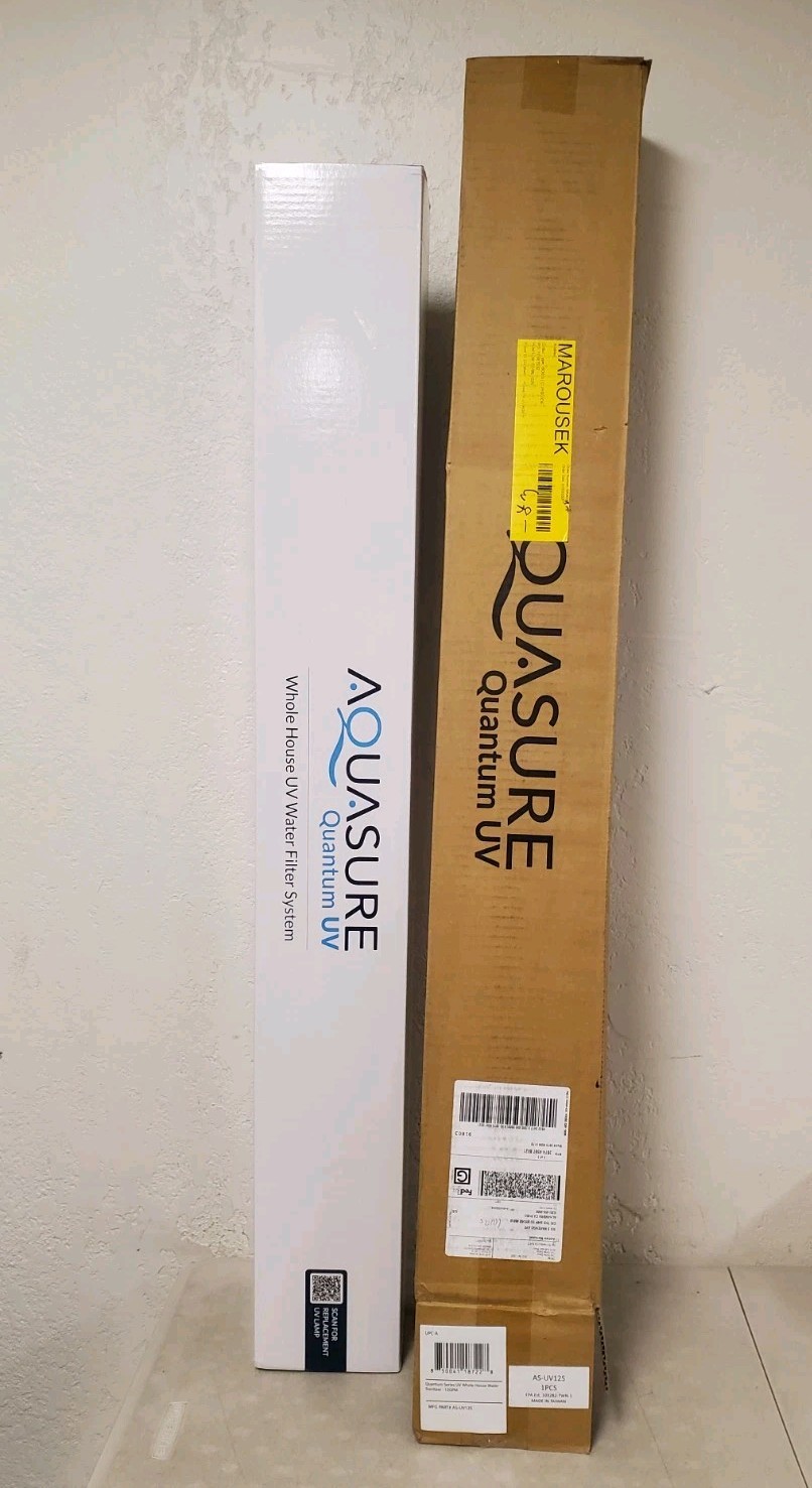 AQUASURE (AS-UV12S) 12 GPM Ultraviolet UV Light Whole House Water Filter System
