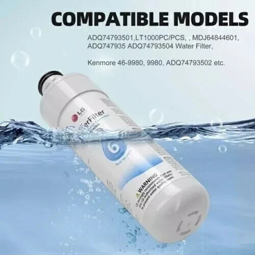 Best Genuine LG Refrigerator Water Filter Replacement Compatible with All Brands
