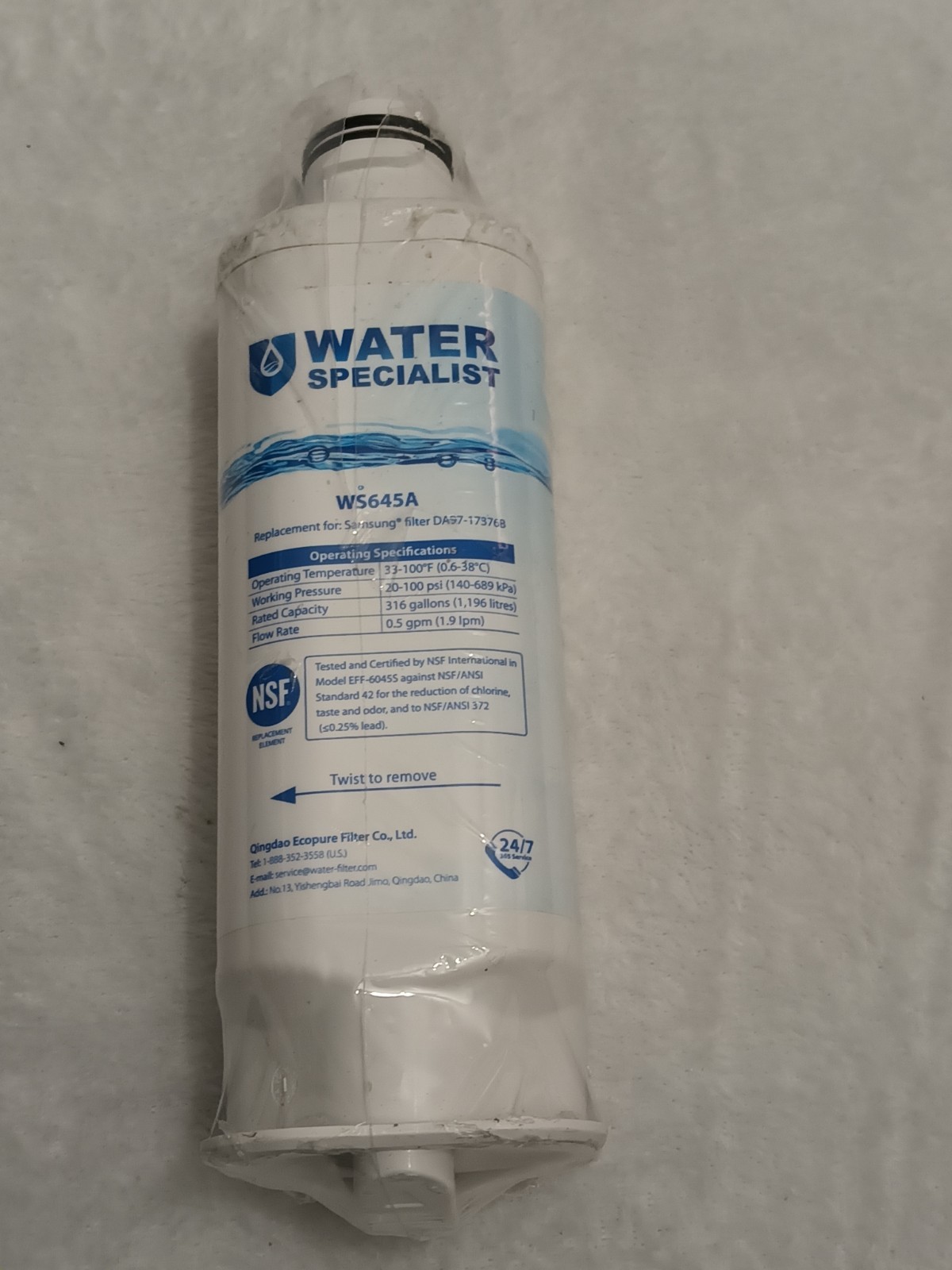 Waterspecialist DA97-17376B Replacement for Sam²sung HAF-QIN/EXP, HAF-QIN, 1 Pk