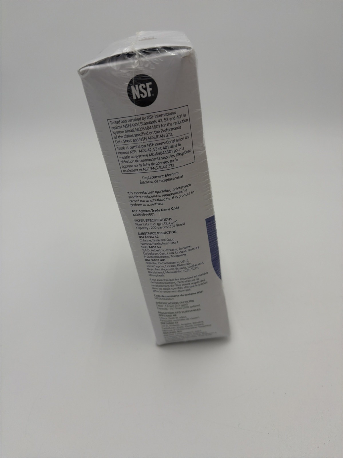 LG LT1000P2 6-Month / 200 Gallon Refrigerator Replacement Water Filter 2 Pack