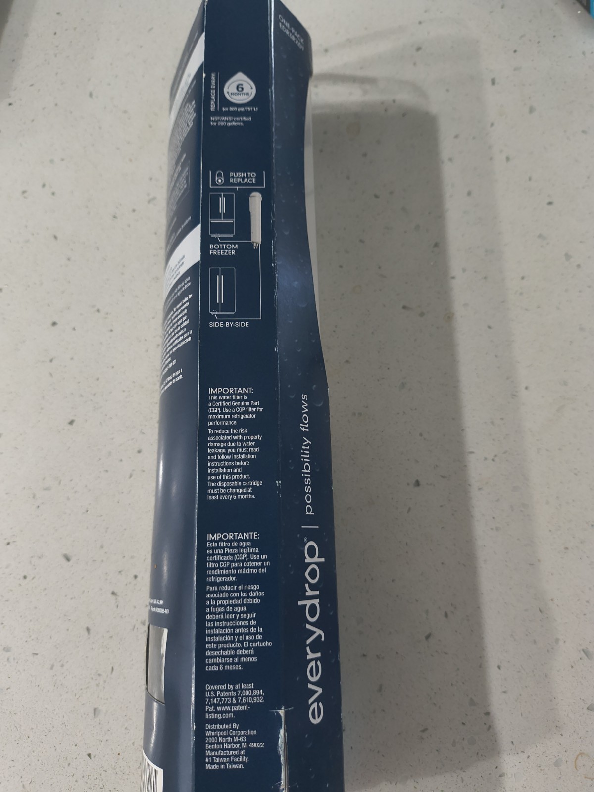 Everydrop Water Filter A EDRARXD1 Refrigerator Filter Replacement PACK of 3 New!