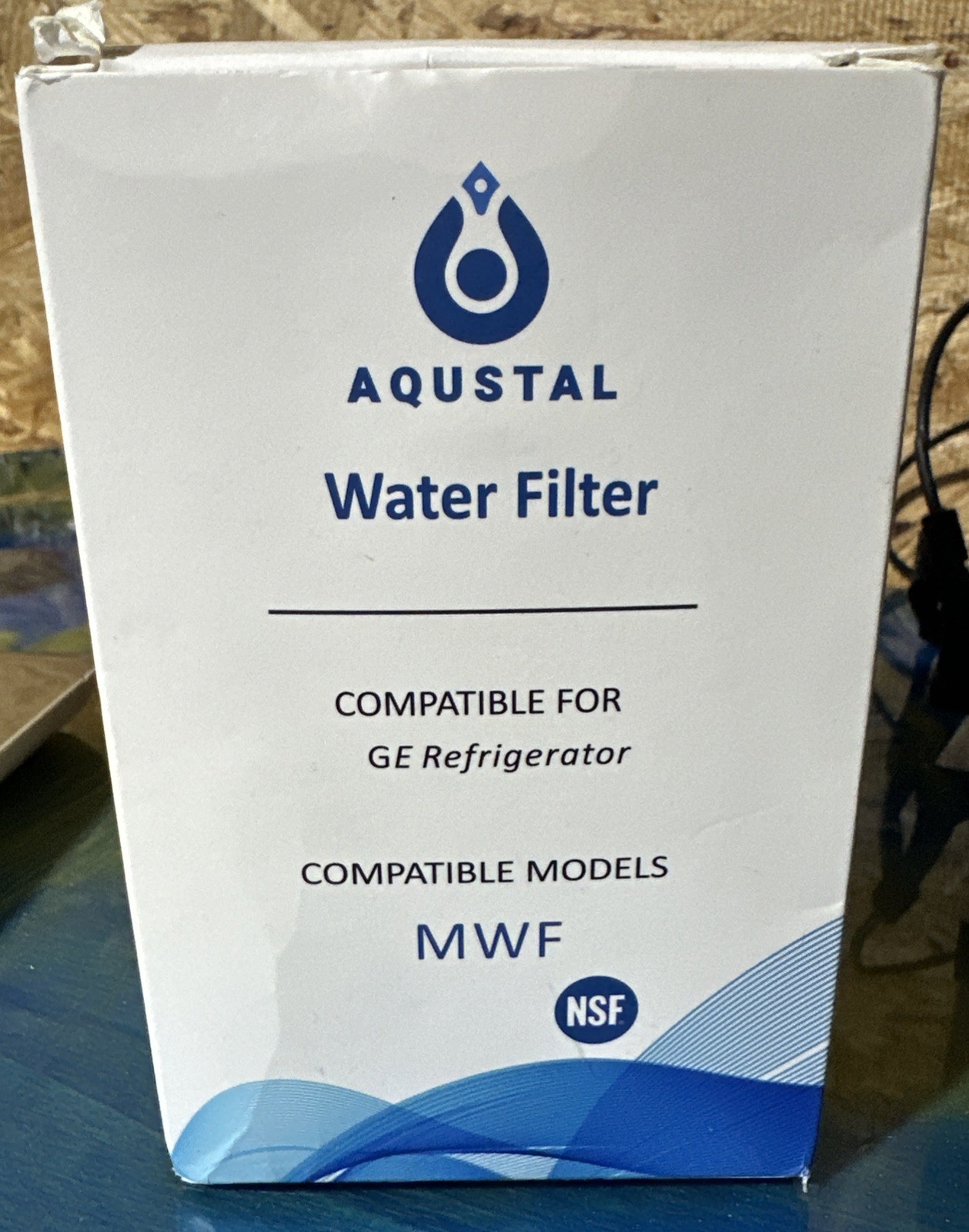 1 pcs New Aqustal for GE MWF MWFP GWF 46-9991 Smartwater Fridge Water Filter