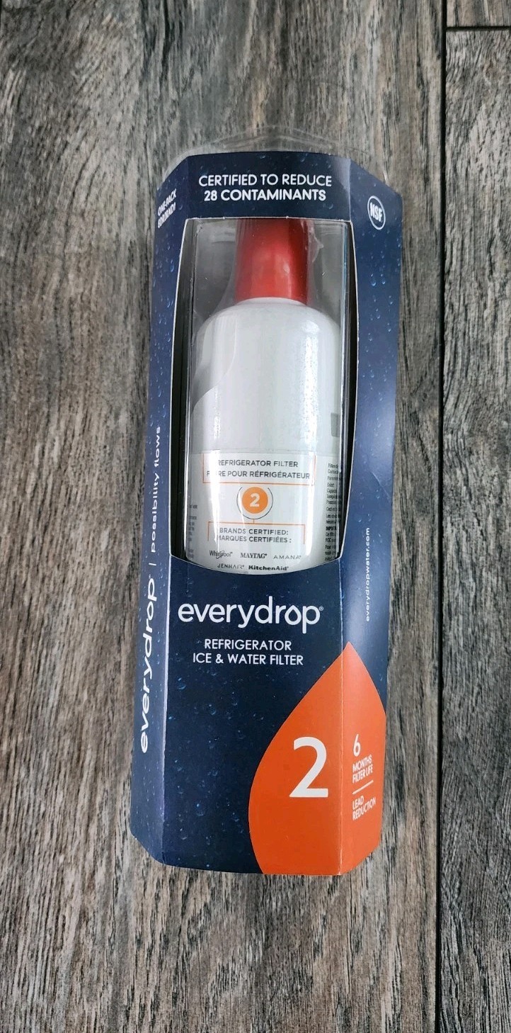 W10413²645A EDR2²RXD1 Refrigerator Filter 2 NEW Sealed US