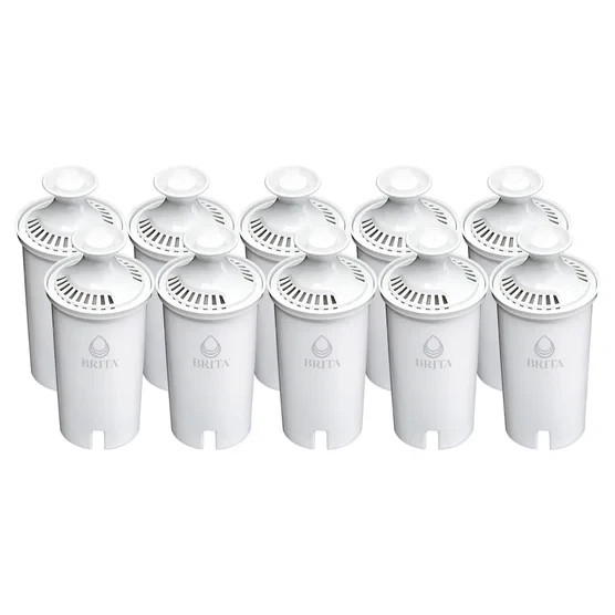 Brita Replacement Water Filters 10-Pack BPA Free Pitcher Filter Cartridges
