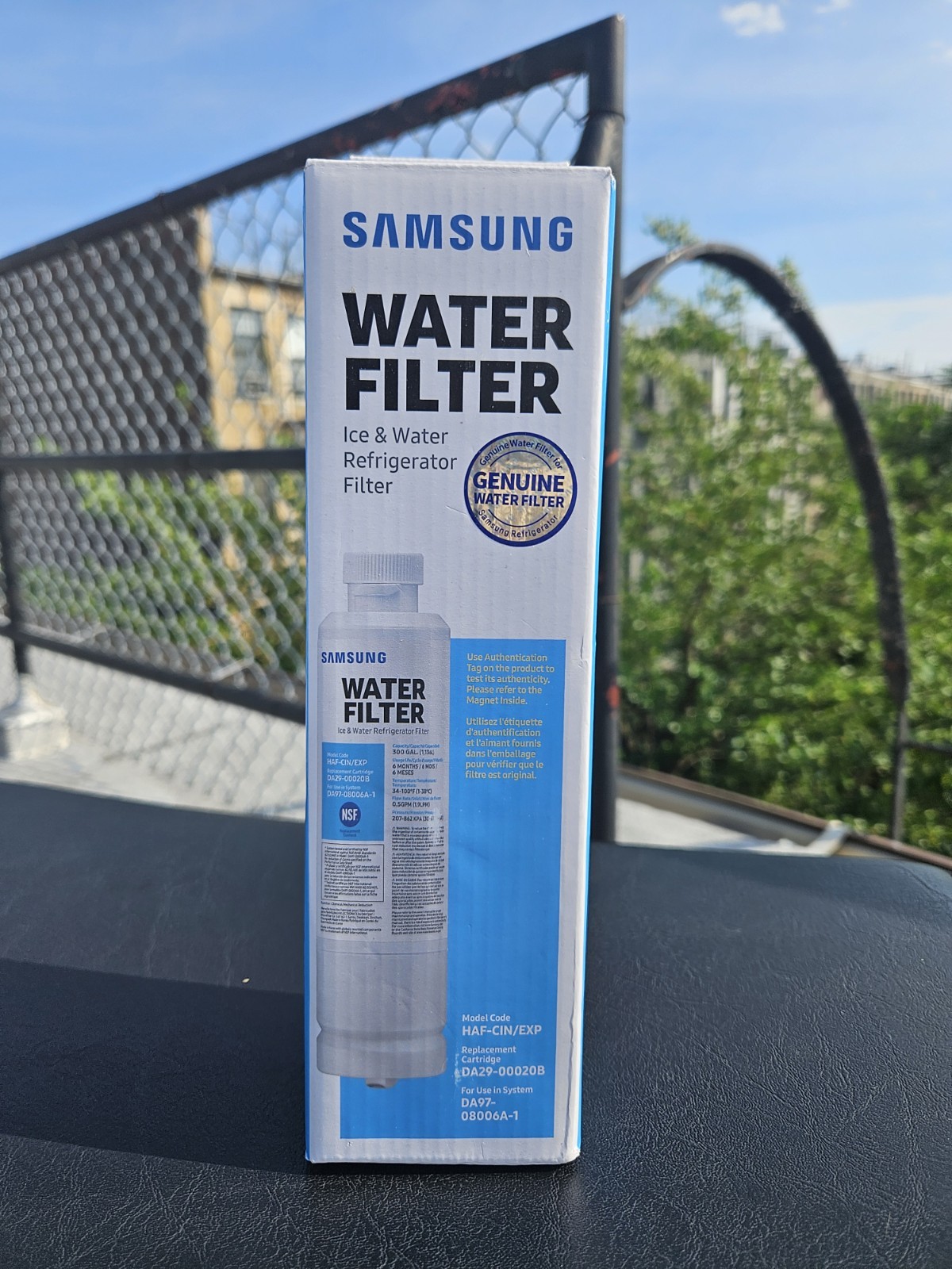 Genuine Samsung HAF-CIN/EXP DA29-00020B Refrigerator Water Filter OEM New