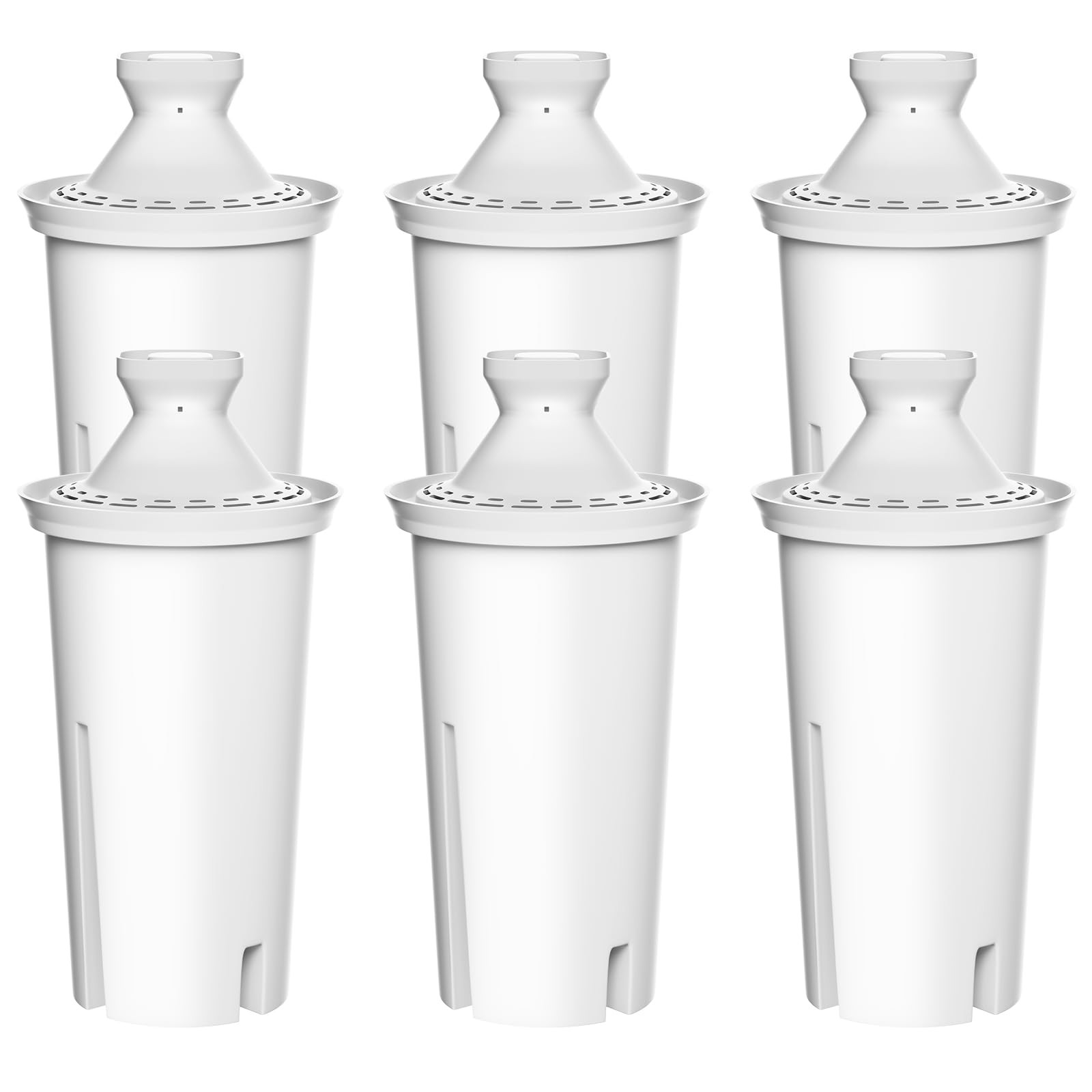 Water Filter Replacement 40 Gallon 6 Count NSF Certified BPAFree for Water Pitc