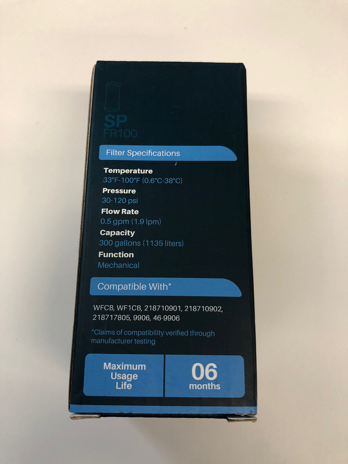 Spiropure Frigidaire/Kenmore Refrigerator Water Filter SP-FR100