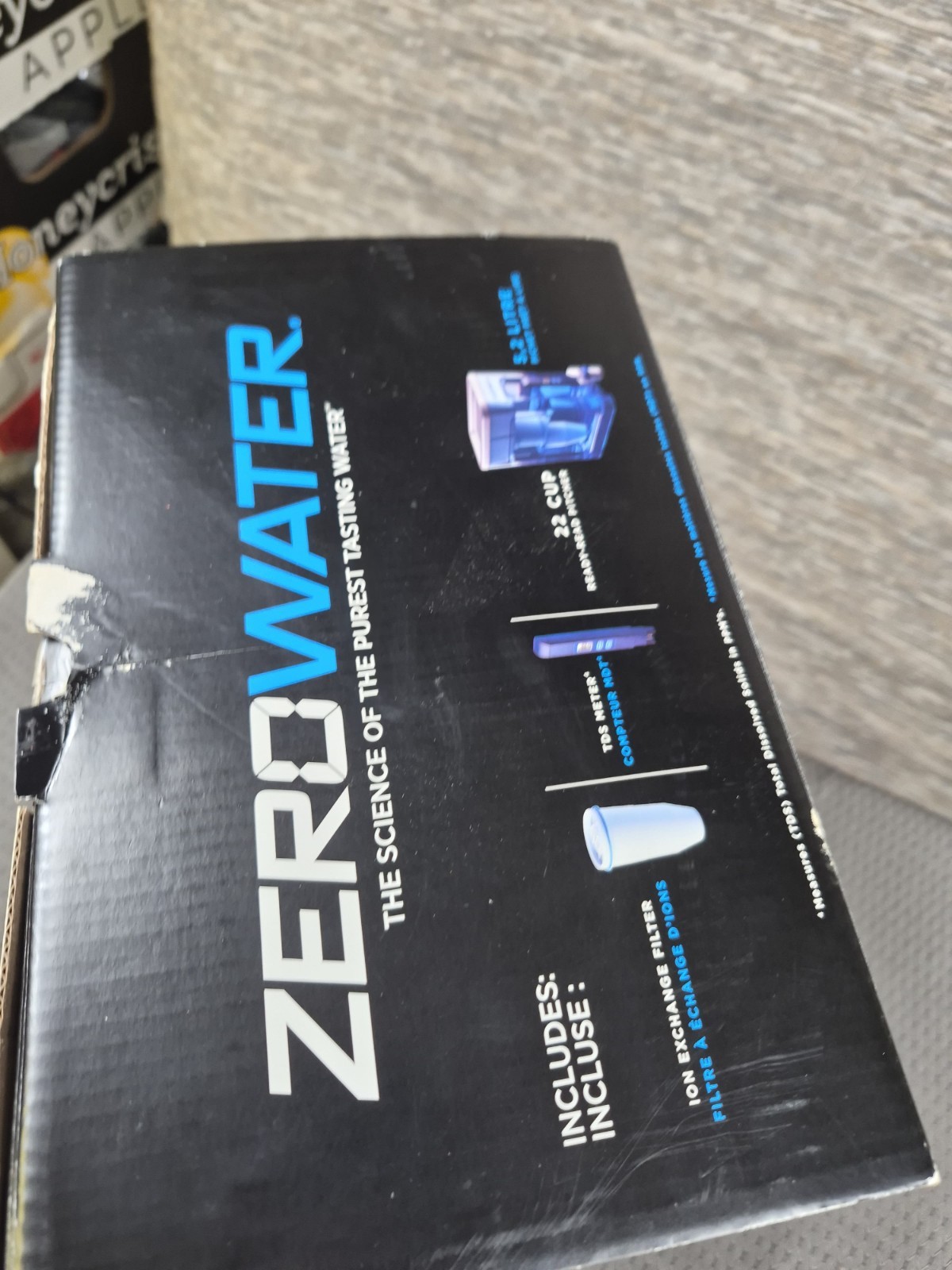 ZeroWater 22 Cup 5-Stage Water Filter Pitcher Dispenser BPA Free ZD-022-RR NEW