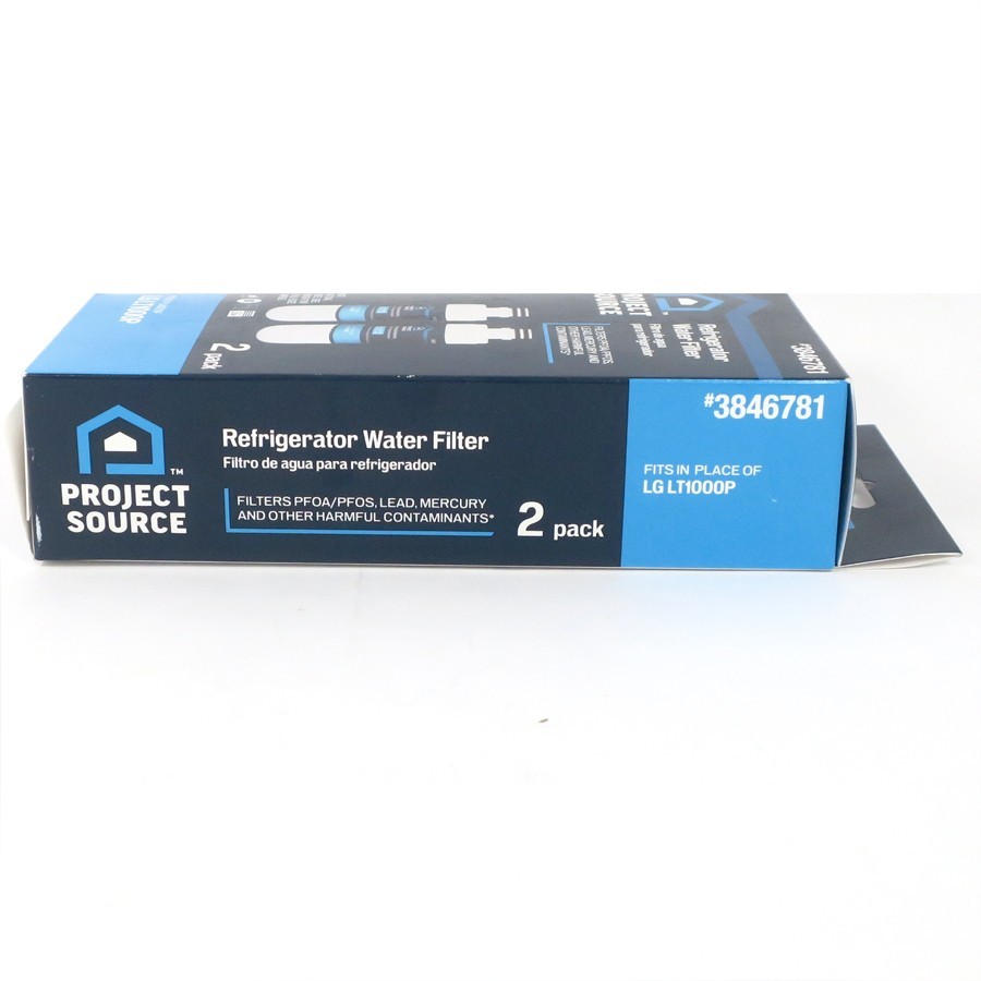 Project Source Twist-in Refrigerator Water Filter L-5-2 Fits LG LT1000P #3846781