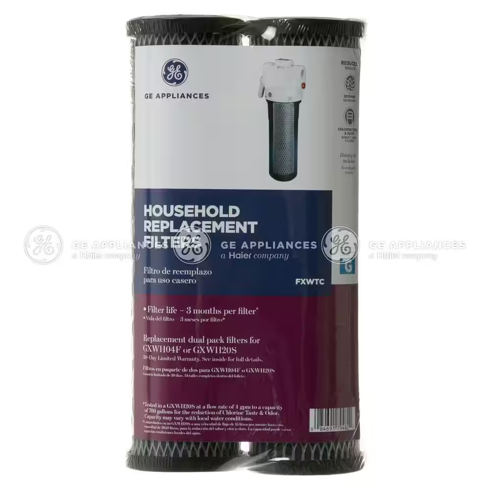 Universal Whole House Replacement Water Filter Cartridge (2-Pack)