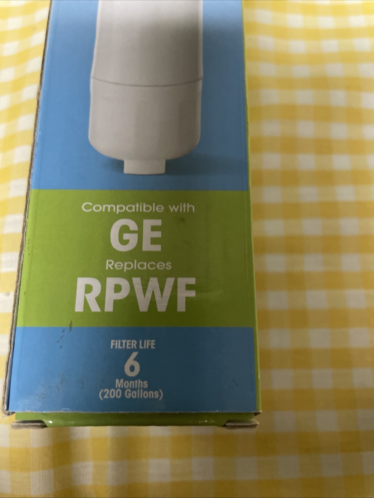 Great Value Refrigerator Water Filter Replaces GE RPWF 6 Months, GVF033