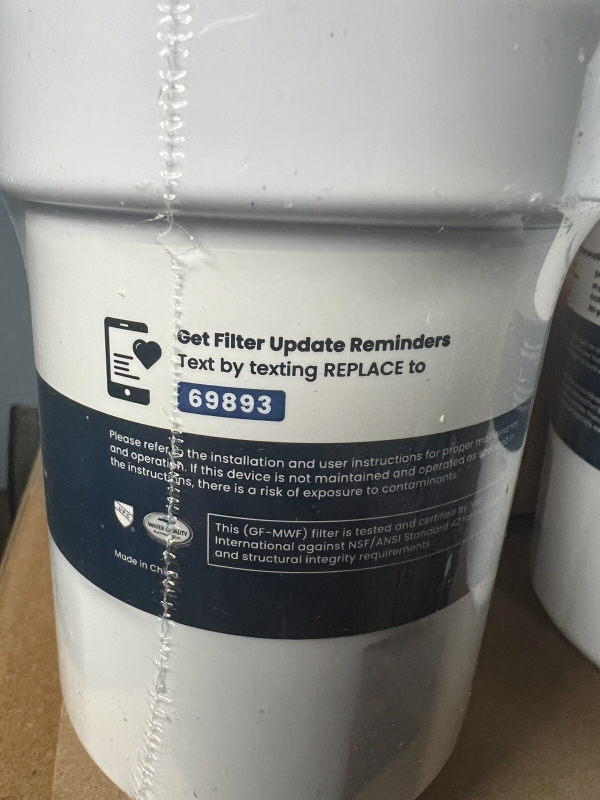 2 pack-GF Replacement for MWF Fridge Water Filters- See Description!