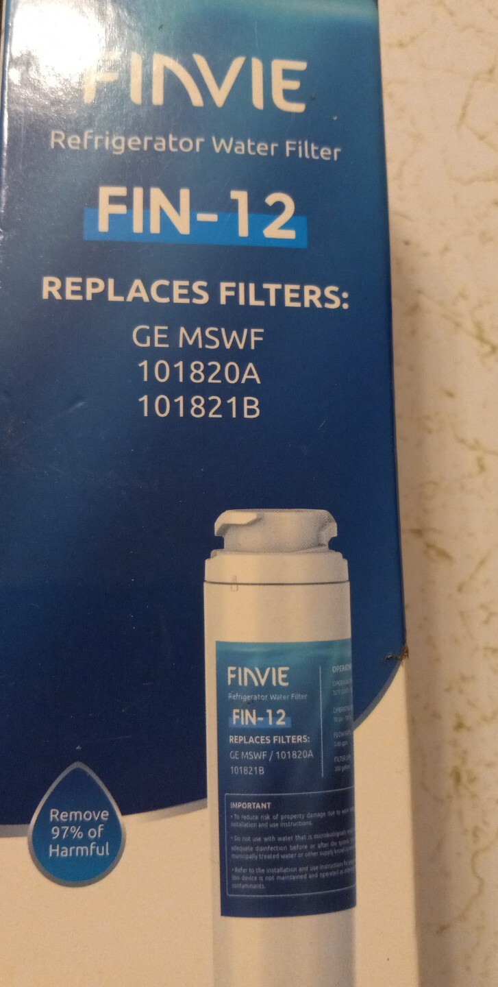 GE & Finvie Replacement Refrigerator Water Filters MSWF Lot Of 4(2 Without…