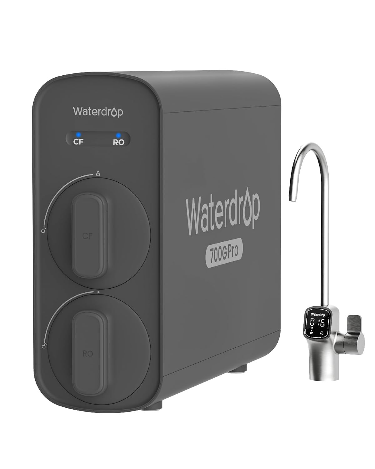 [ Dual Flow ] Waterdrop G5P700-Pro Reverse Osmosis System, 7-Stage Filtration