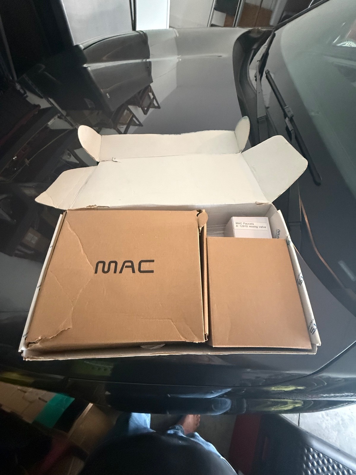 MAC Faucets FA400 Automatic Touchless Faucet – Polished Gold – New Open Box
