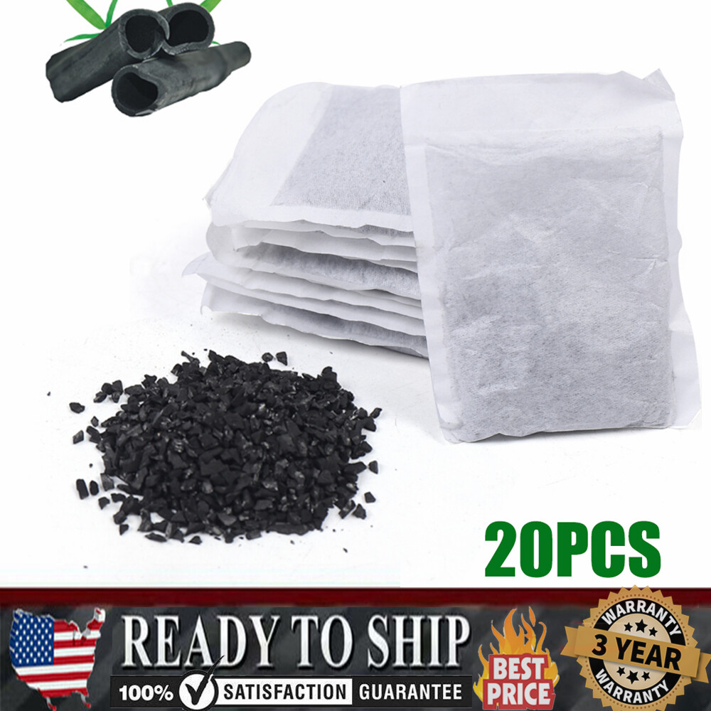 20 Packs Activated Carbon Charcoal Filters For Water Distiller Hygiene US