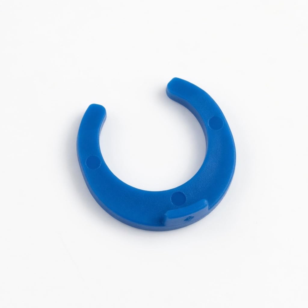 50 PCS 3/8 Inch RO Reverse Osmosis Water Filter Locking Clips, Blue Quick Con…