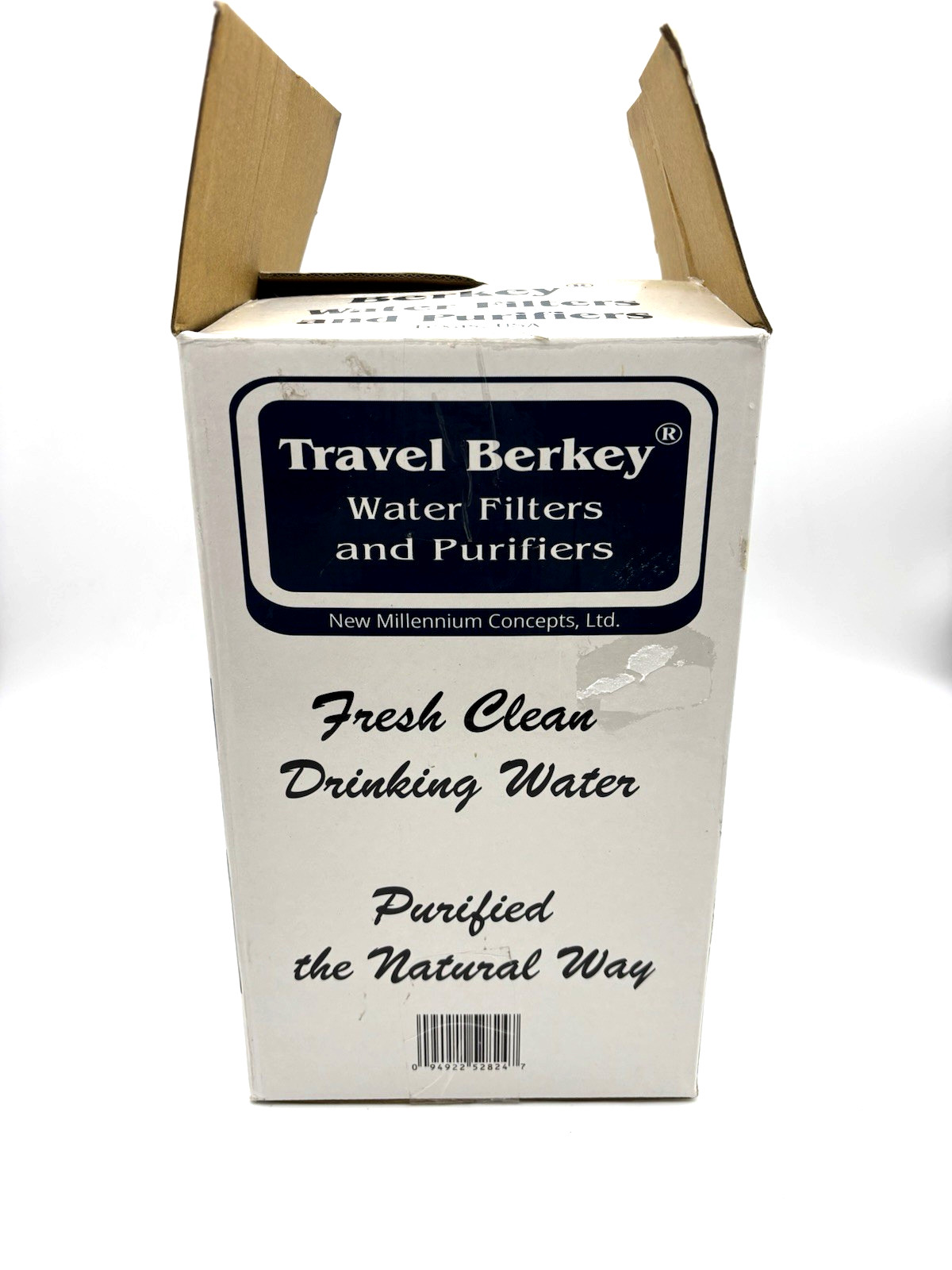 Travel Berkey Water Filter Purifier 1.5 Gallon Stainless Steel w/ BB9-2 Filters