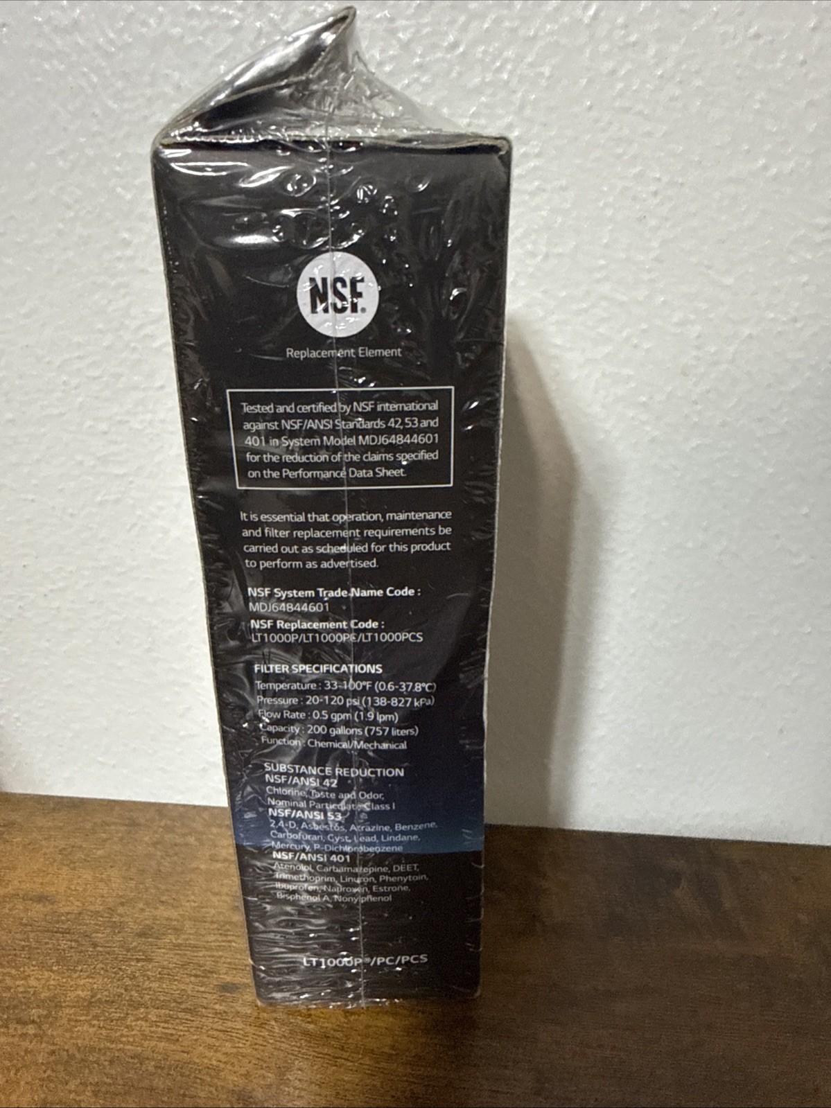 LG LT1000P 6Month / 200Gal Capacity Replacement Refrigerator Water Filter…