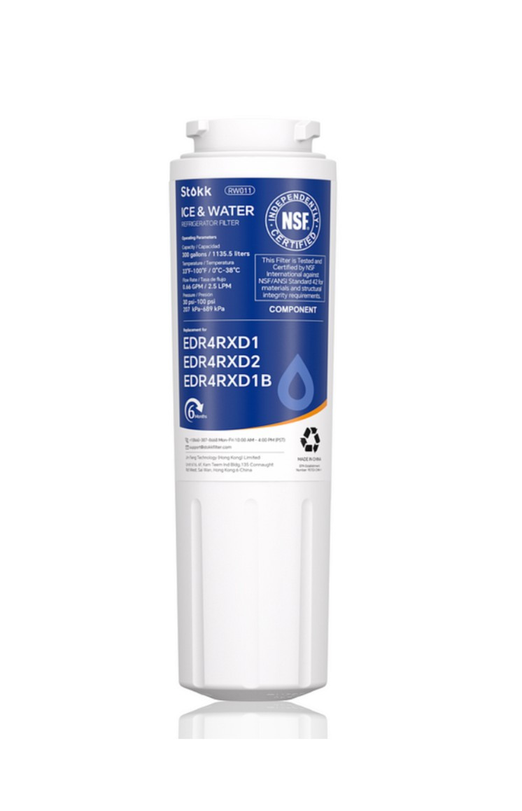 3pk Stokk RW011 Refrigerator Water Filter Replacement Compatible w Multiple Mods