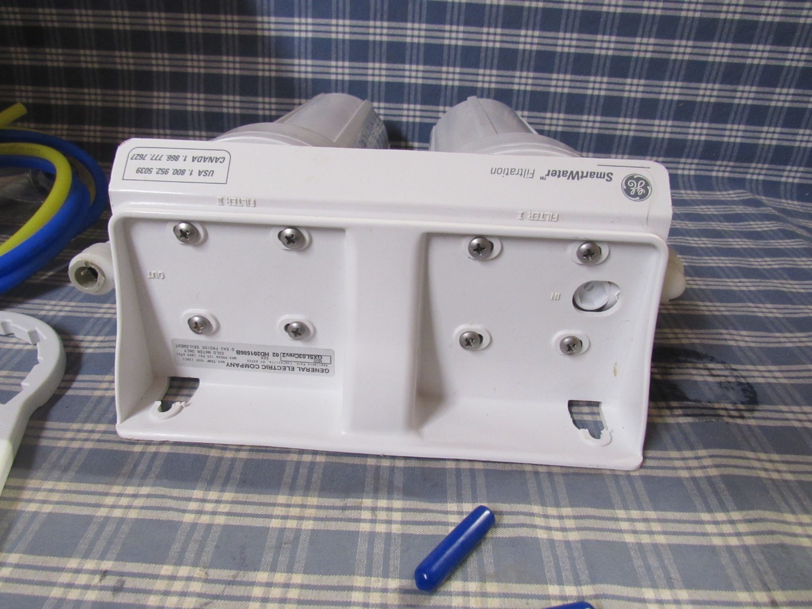 Whirlpool WHED20 UltraEase Undersink Dual Stage Water Filter Kit FREE SHIPPING.