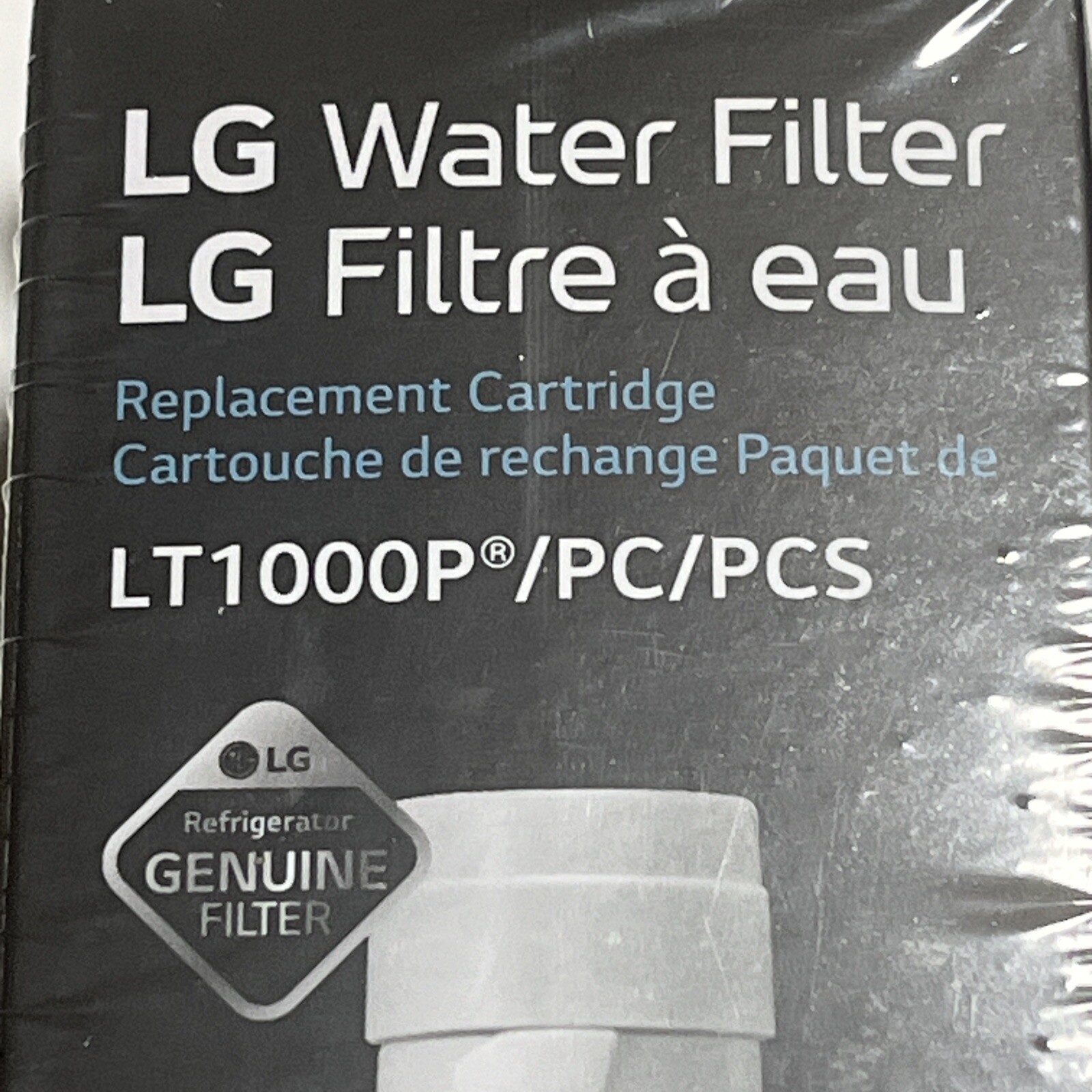 LG Water Filter Replacement Cartridge LT1000P/PC/PCS New Factory Sealed 