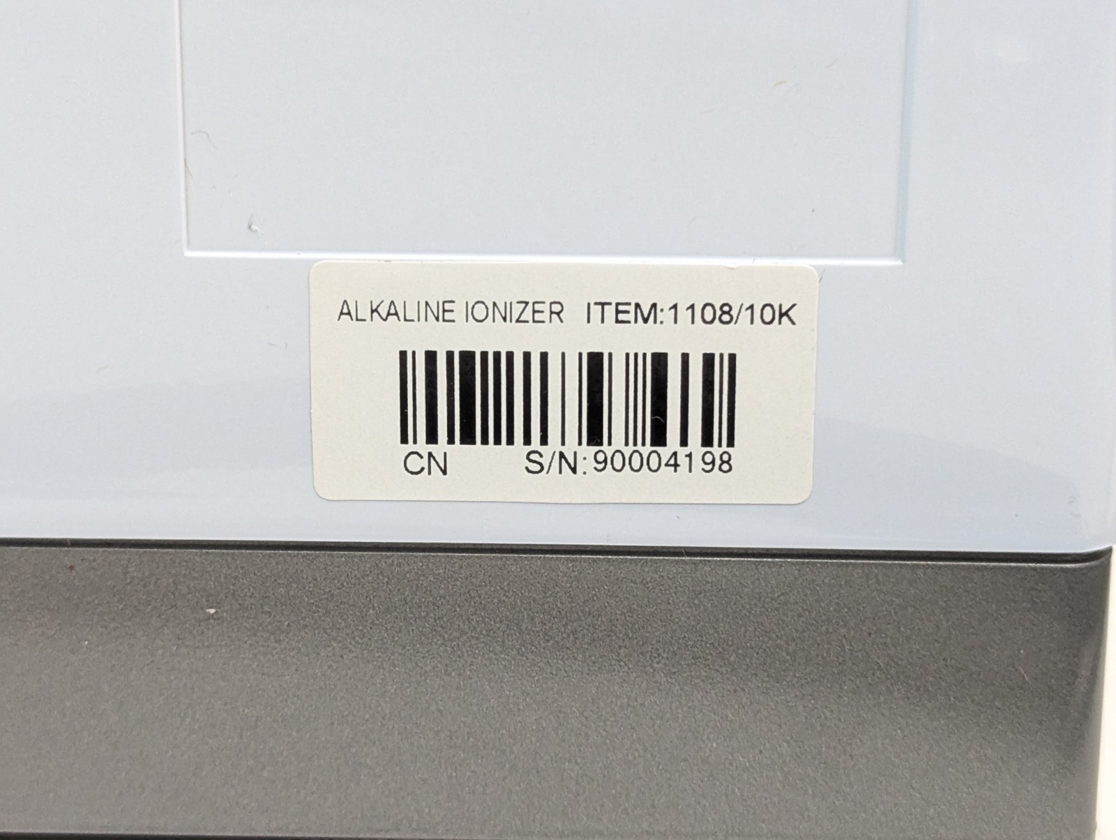 Alkaline Water Ionizer Machine Water Purifier Bespring 1108/10K Open Box