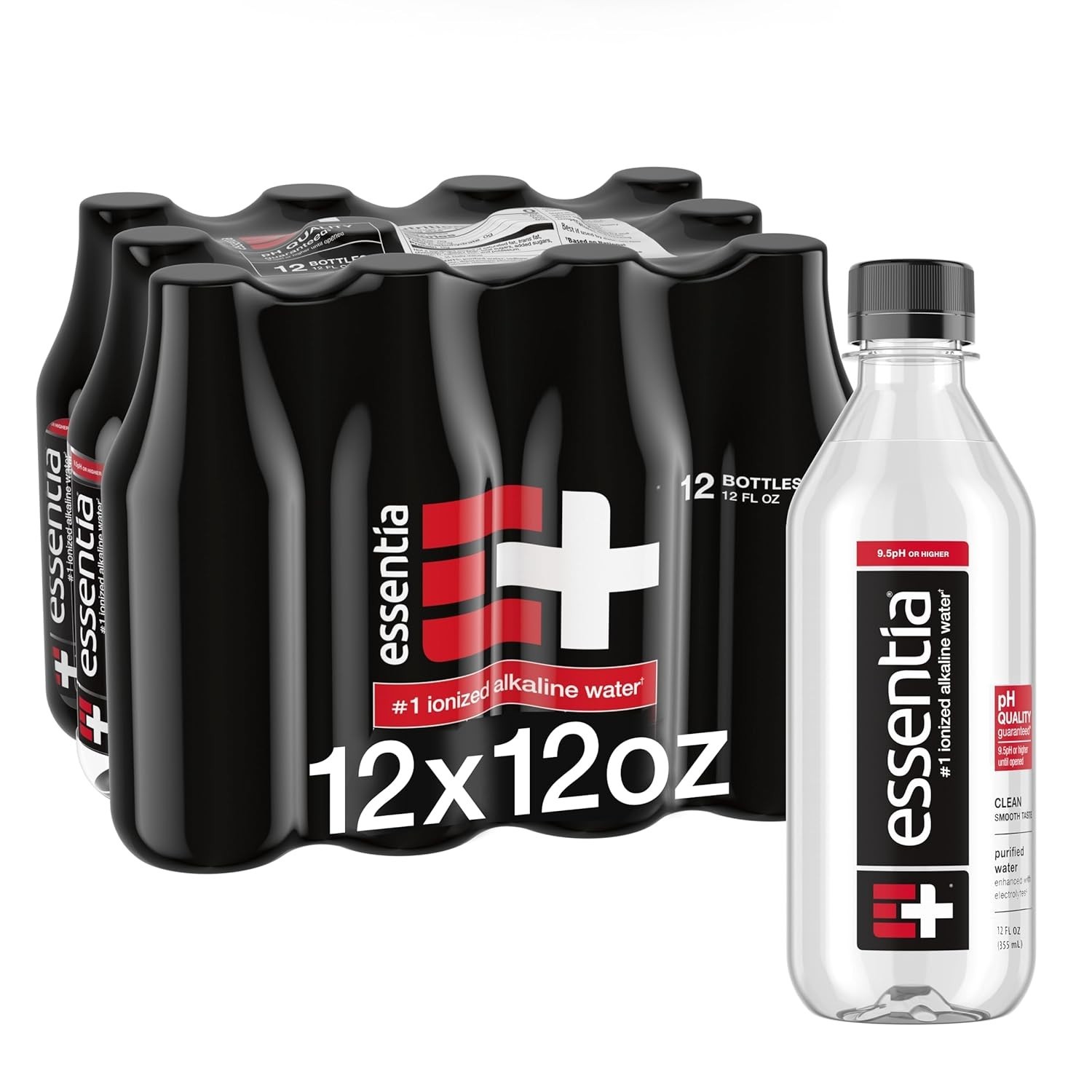 Electrolyte Infused Alkaline Water 12 Fl Oz Bottles 12 Pack Refreshing Taste