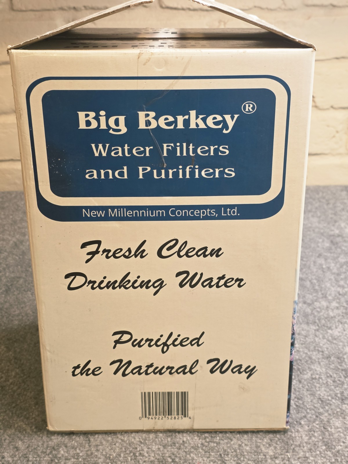New Big Berkey Steel Water Filter System 2.25 Gallon