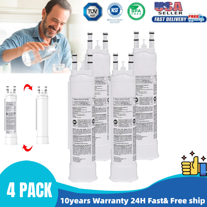 1/2/3/4 PCS for Frigidaire FPPWFU01 PWF-1 Refrige PurePour Water &Ice Filter US