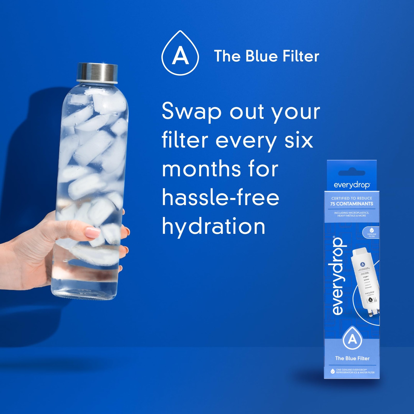 everydrop by Whirlpool Refrigerator Water Filter A EDRARXD1 Single Pack