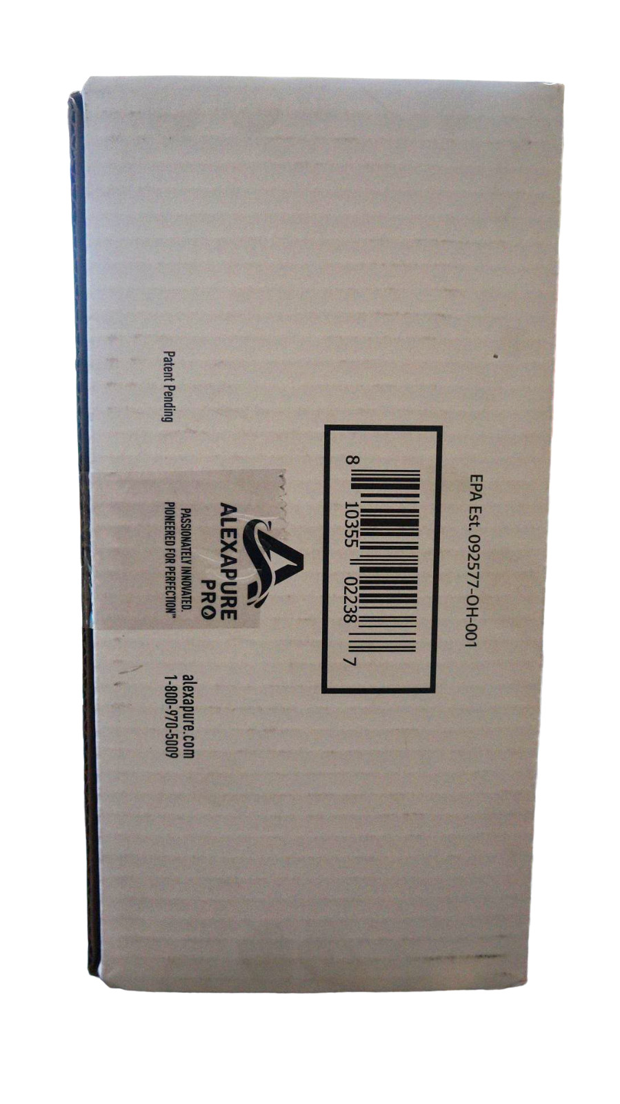 Genuine Alexapure PRO 2387 Replacement Water Filter 1 Filter Pack Black