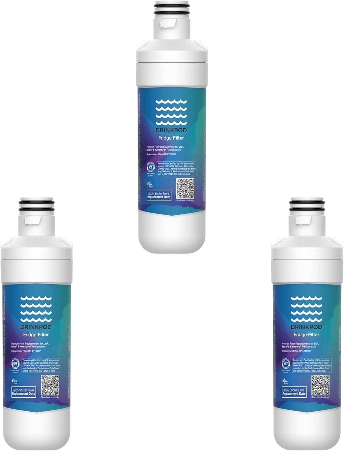 Refrigerator Water Filter LT1000PC – Filters 200 Gallons for Clean Water