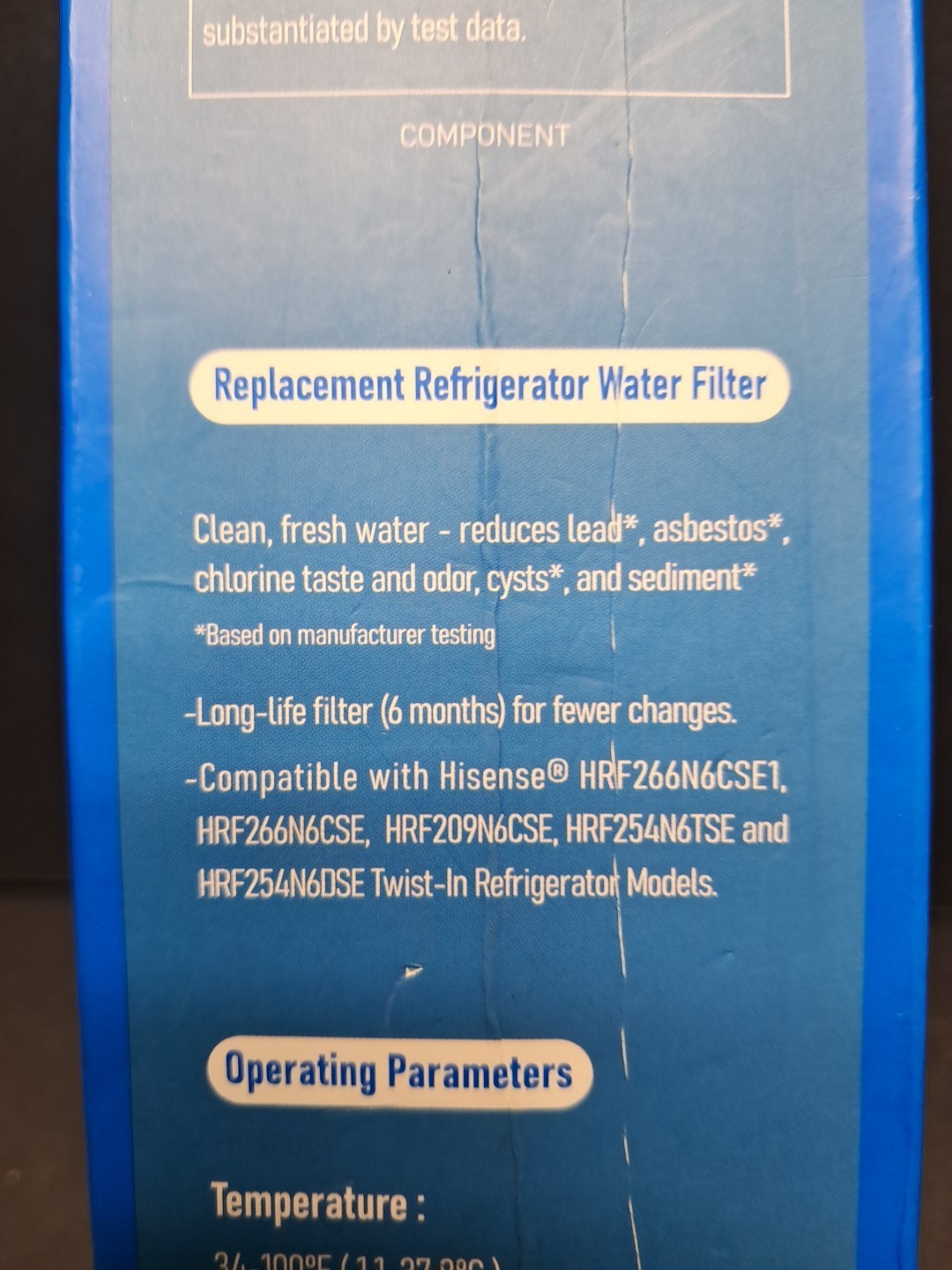💯 Percola Refrigerator Water Filter Pack 1 See Description Please NIOB