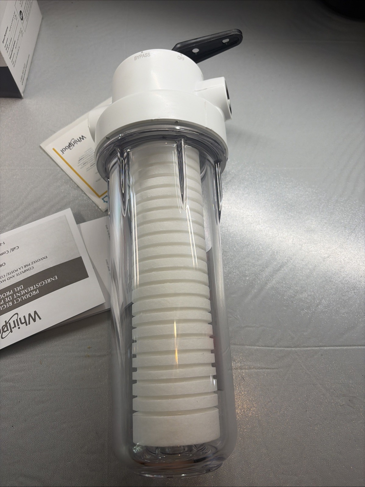 Whirlpool 10 x 2.5 Inch Whole House Water Filtration System WHKF-DWHV, 3/4″ READ