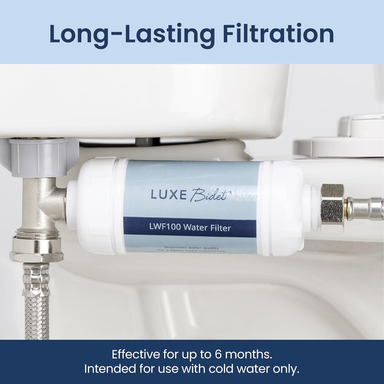 4-in-1 Filtration Water Filter W/ PP Cotton Ion Filtration & Calcium Salts