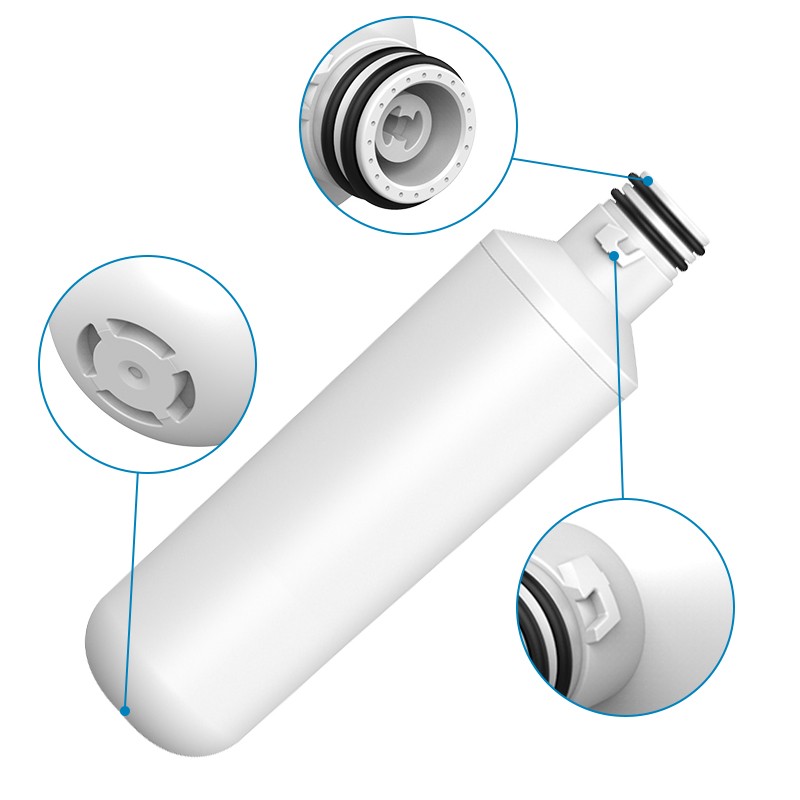 2 PACK Replacement Refrigerator Ice & Water Filter for LG LT1000P ADQ747935 New