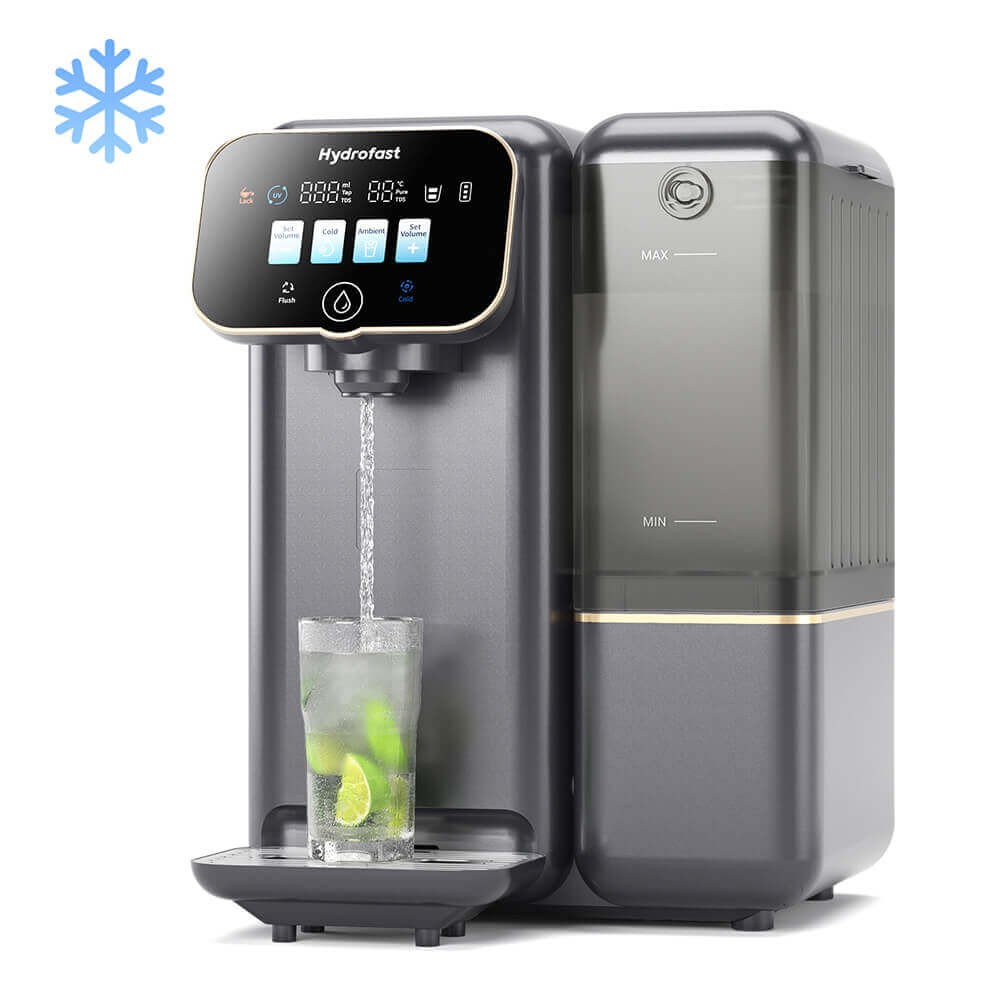 Hydrofast C100 Countertop Reverse Osmosis Water Filter System,6 Stage Filtration
