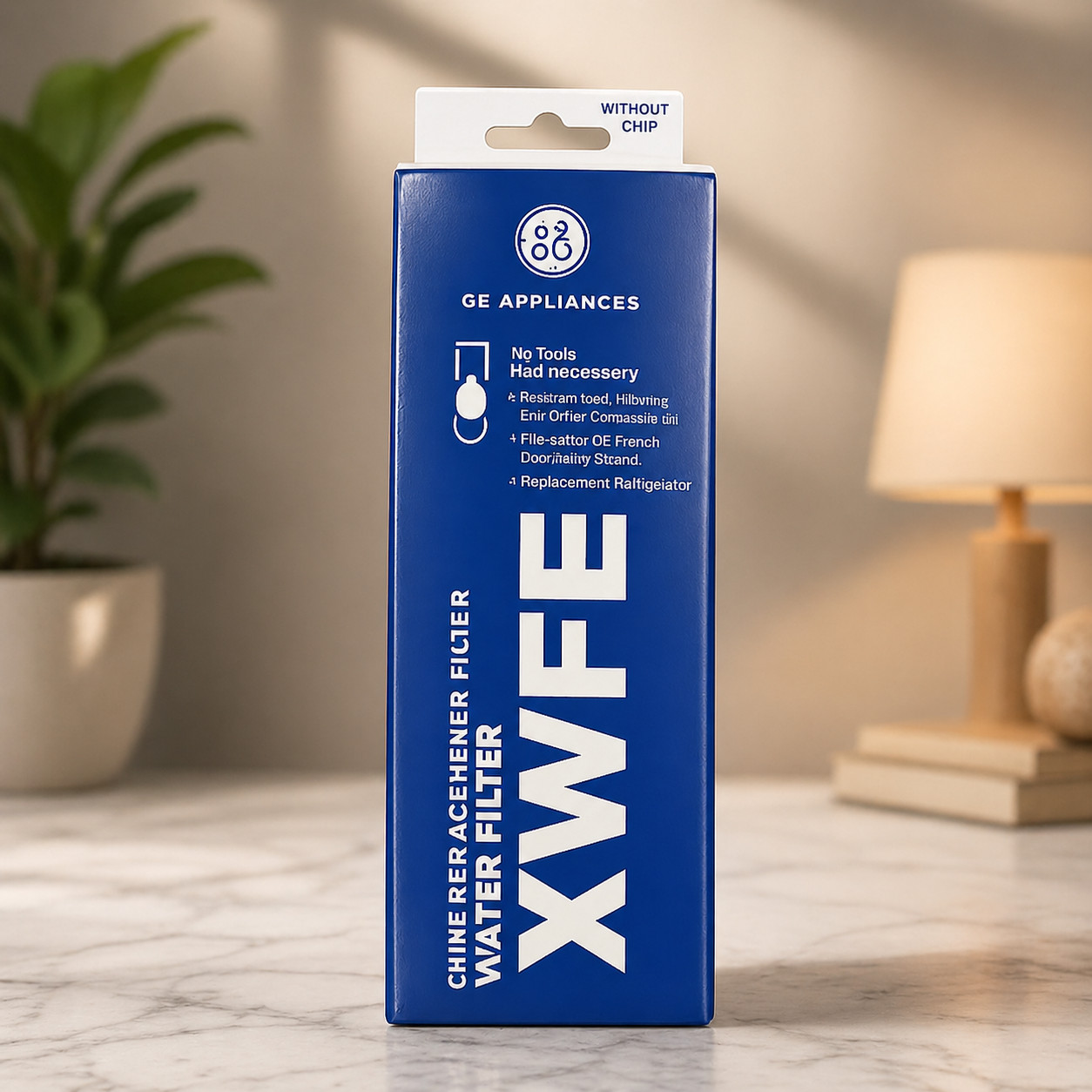 GE XWFE Genuine Refrigerator Water Filter (WITH OUT CHIP)