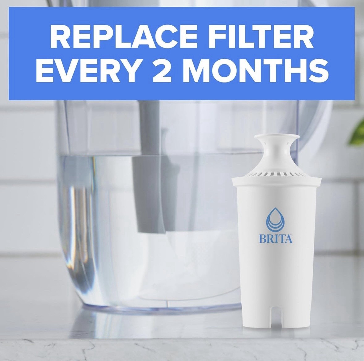 6 PACK Brita Standard Replacement Filters for Pitchers and Dispensers New In Box