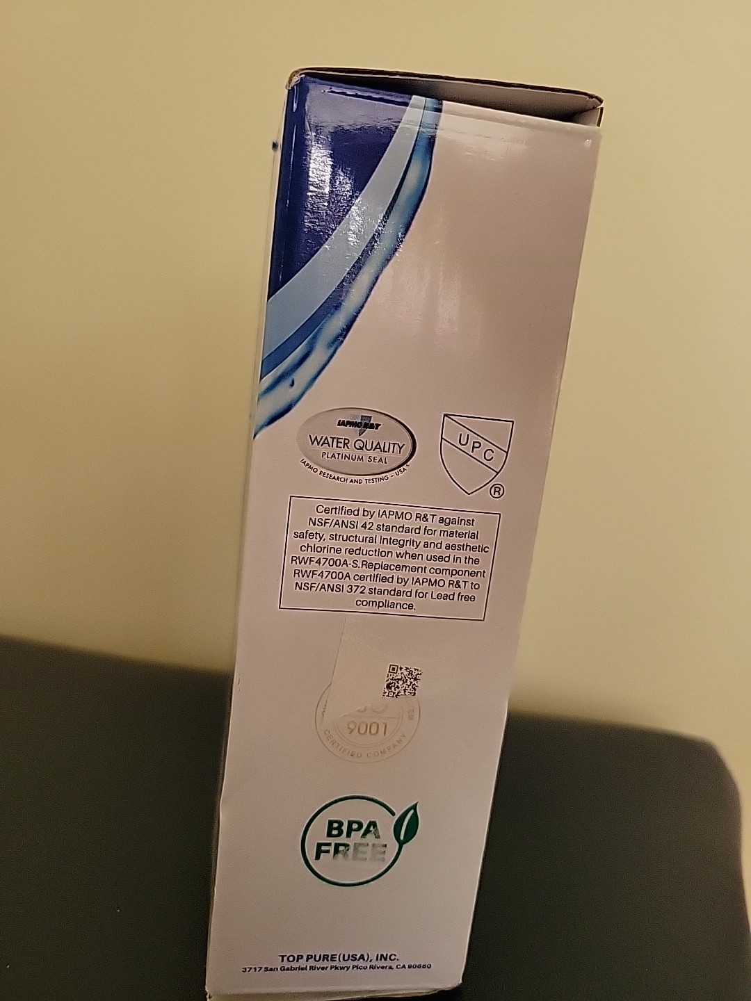 ICEPURE RWF4700A for LGLT1000P Refrigerator Water Filter NEW & SEALED!