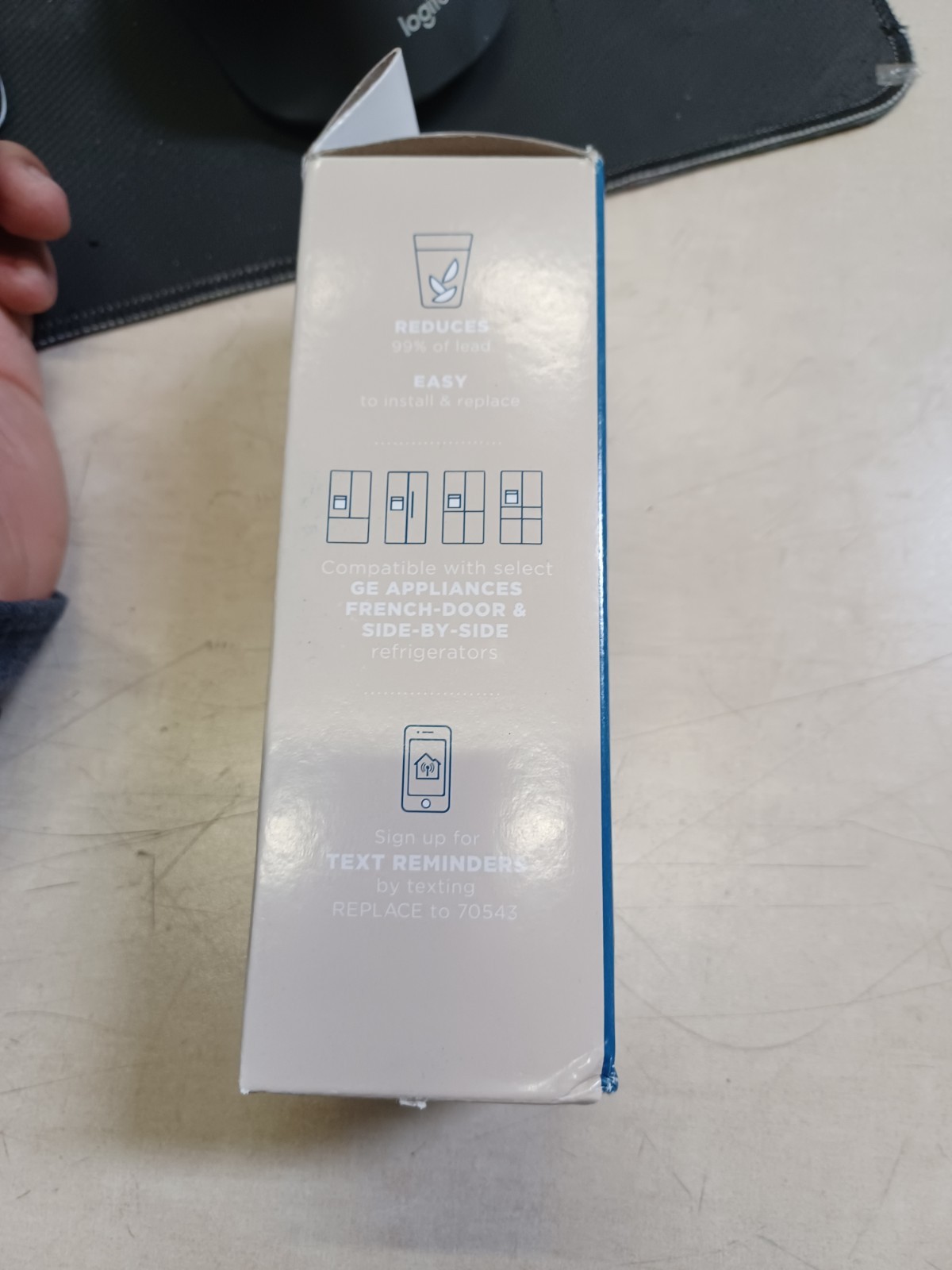 Genuine GE XWFE Refrigerator Water Filter – White OEM No Chip