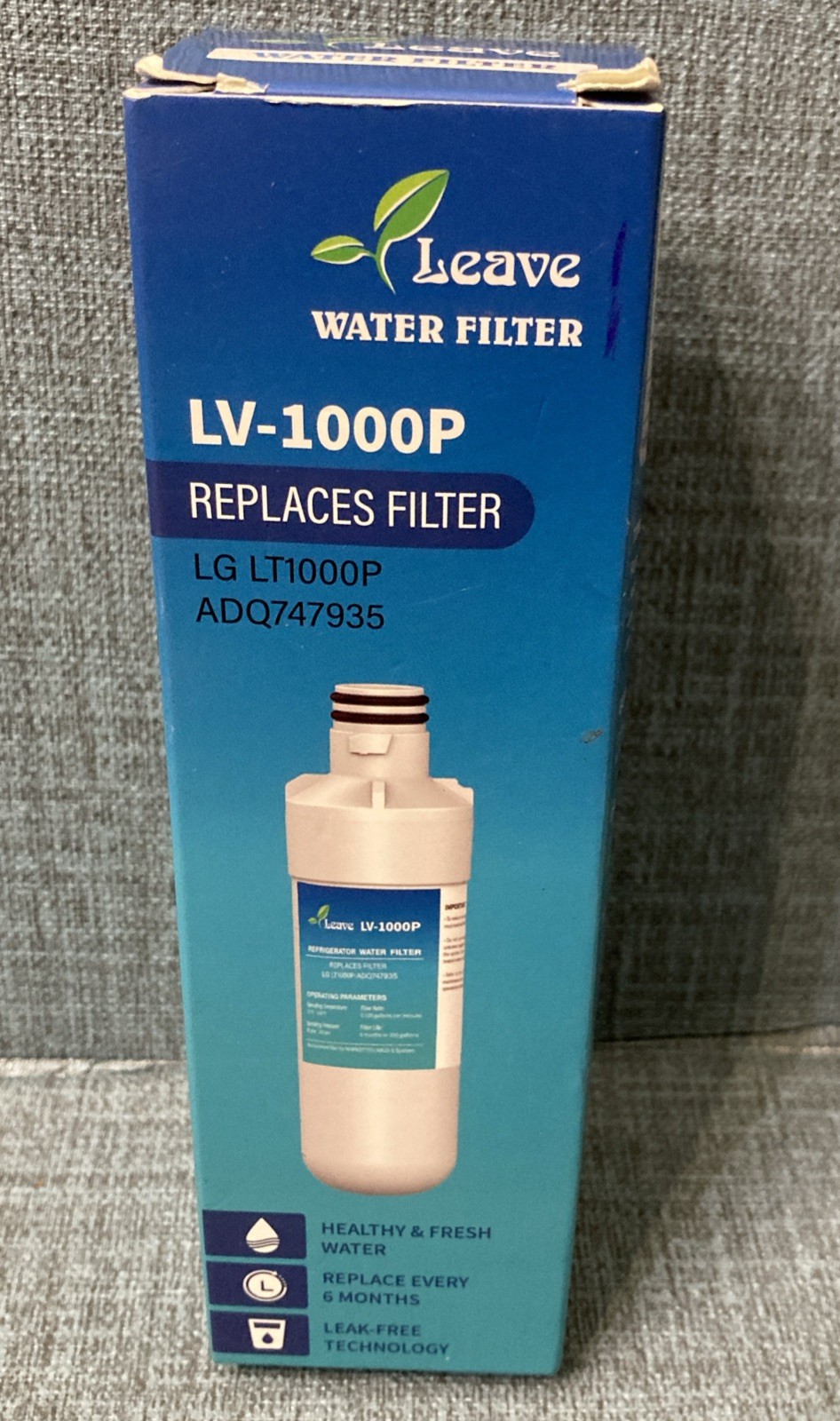 Water Filter Replacement for LG LT1000P ADQ747935